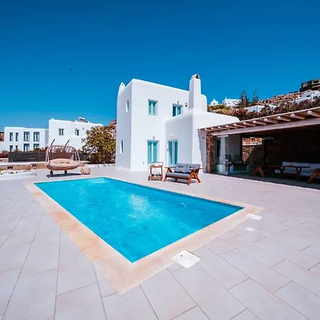 빌라 Lydia 4 Bed With Pool In Psarrou Ag Lazaros Mykonos Town
